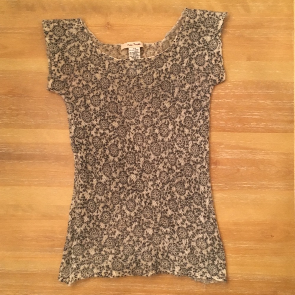 Free People Mohair Blend Shell Top Size Small